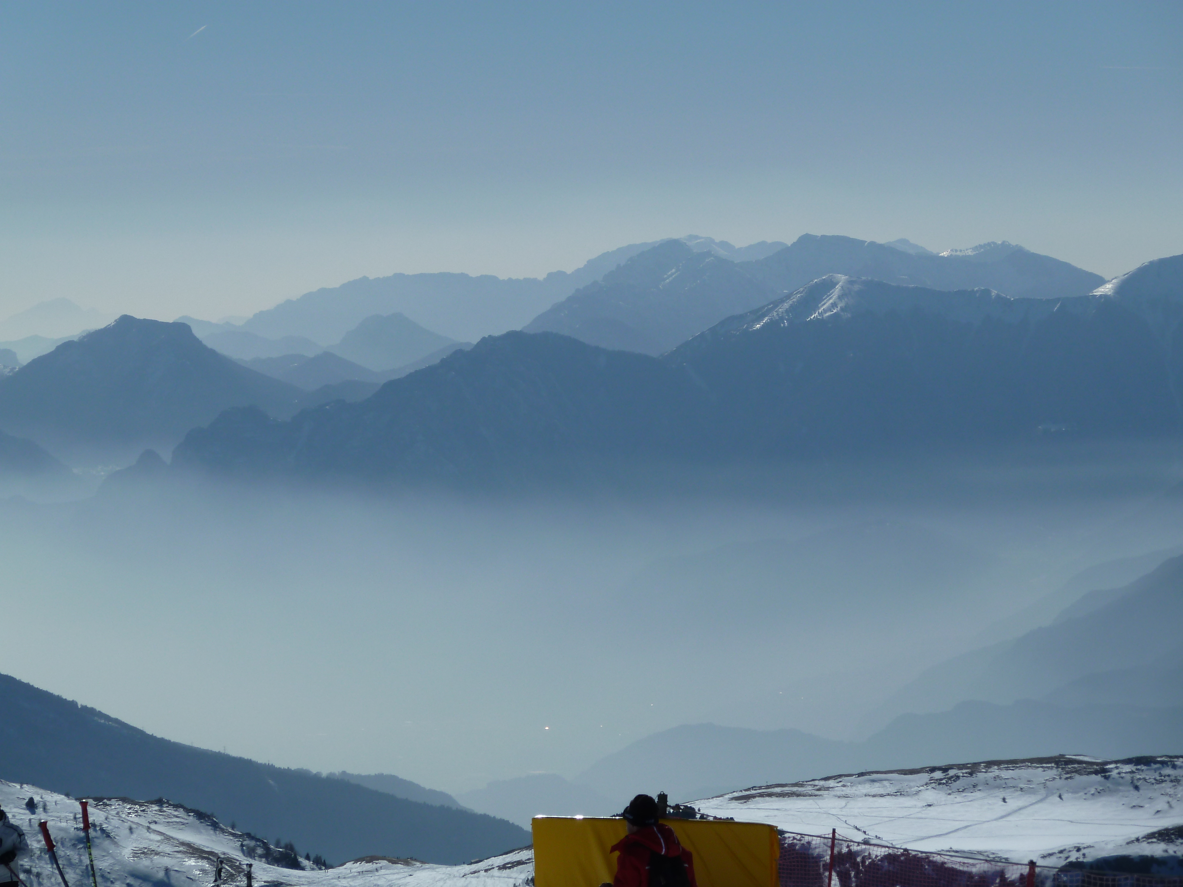Monto Bondone Dolomity Itálie - lyžování